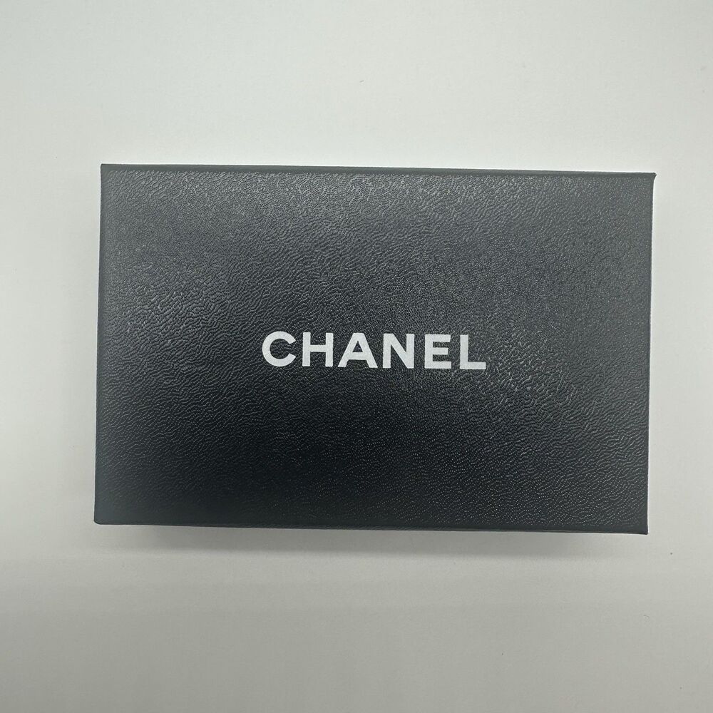 Authentic CHANEL Empty Box w/ Authenticity Card & Tissue Paper No Ribbon